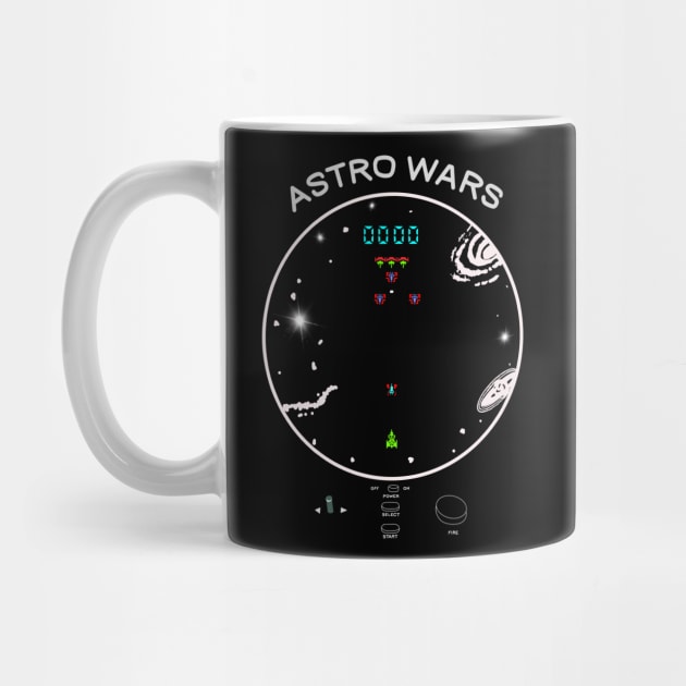 Retro Gaming the Legendary Astro Wars by MotorManiac